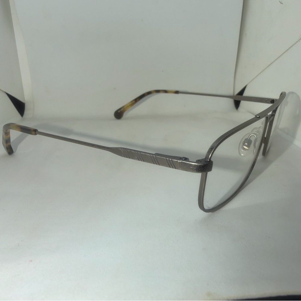 Brooks Brothers Silver Rectangular Eyeglasses - image 2